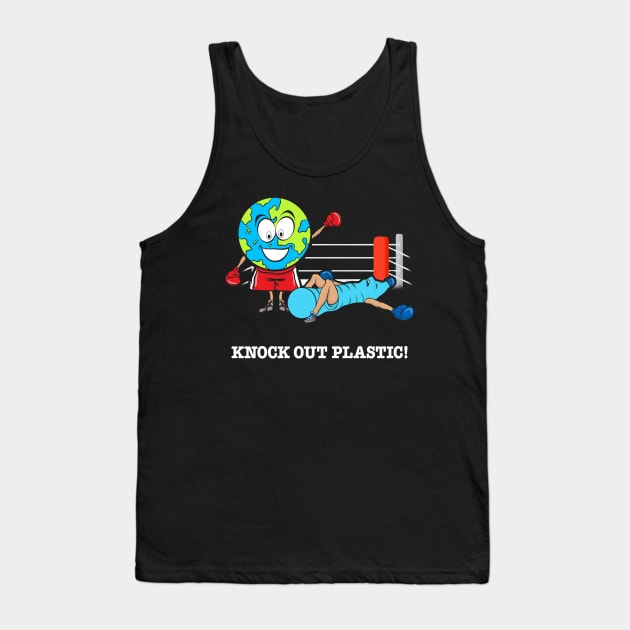 Earth Day T-Shirt Boys Girls Funny Save The Earth Planet Tank Top by Dr_Squirrel